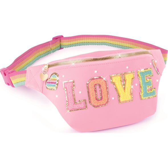 MAKE IT REAL DIY set Fashion Bag with Patches