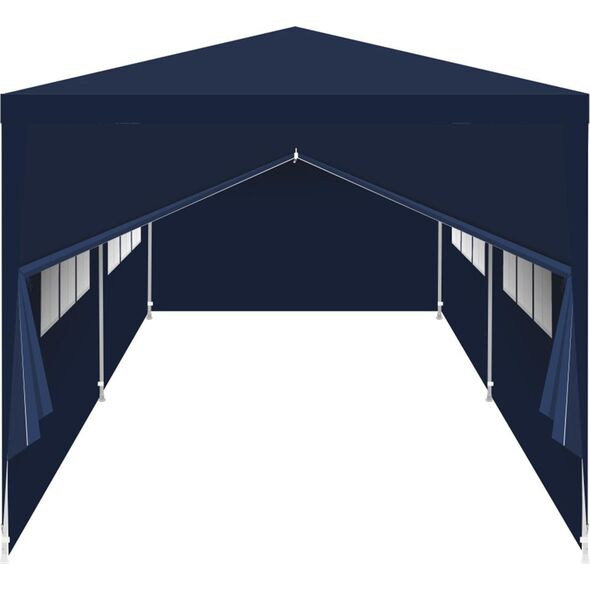 PAWILON NAMIOT OGRODOWY CATERINGOWY PE 6x3M + 6 ŚCIANEK GRANATOWY