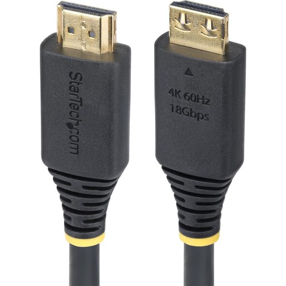 StarTech HDMI2-CABLE-GRIP-3F kabel HDMI 0,9 m HDMI Typu A (Standard) Czarny