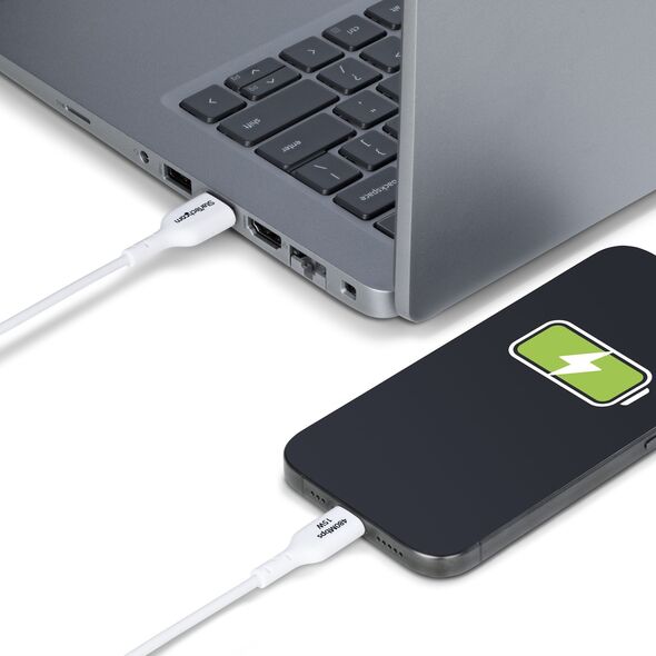 StarTech USB2AC2MNCWHE kabel USB USB 2.0 2 m USB A USB C Biały