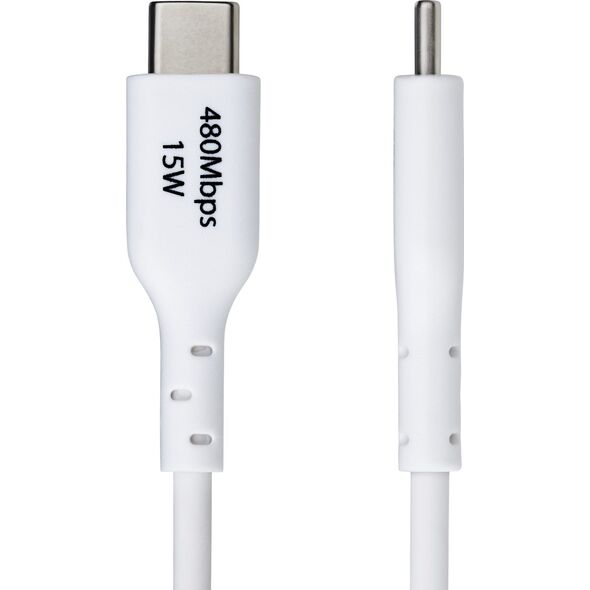 StarTech USB2AC1MNCWHE kabel USB USB 2.0 1 m USB A USB C Biały