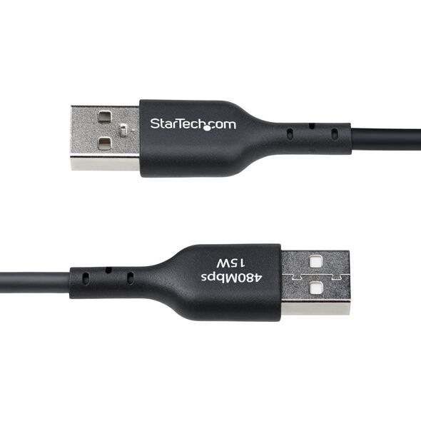 StarTech USB2AC2MNC kabel USB USB 2.0 2 m USB A USB C Czarny