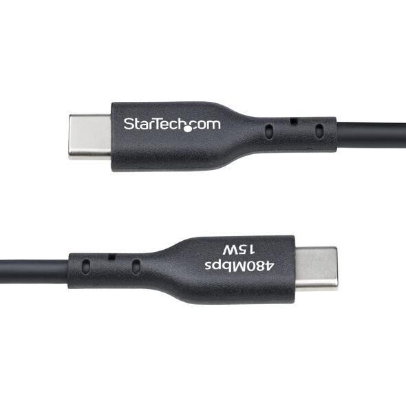 StarTech USB2AC2MNC kabel USB USB 2.0 2 m USB A USB C Czarny