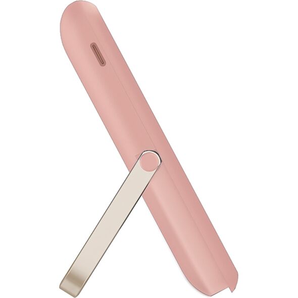 UNIQ Powerbank Hoveo 5000mAh USB-C 20WPD Fast charge Wireless Magnetic różowy/blush pink