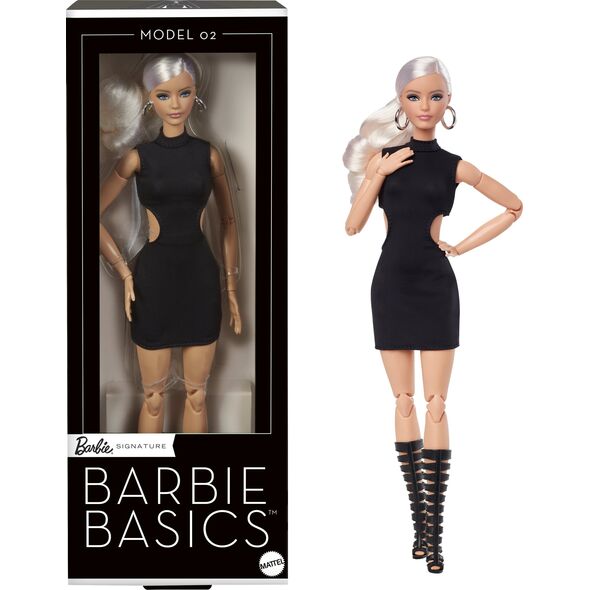 Barbie „Basics Doll No2“ lėlė šviesiais plaukais (JBH71)
