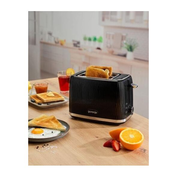 Toster Gorenje T850DPB 850W Wyjmowana tacka Rozmrażanie 7 stopni opiekania
