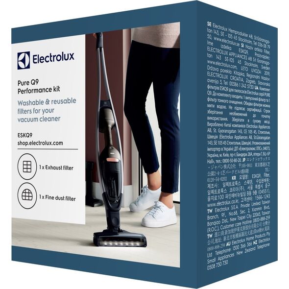 Electrolux ELECTROLUX Zestaw filtrów do modeli Pure Q9 ESKQ9