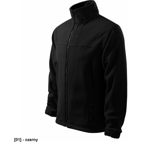 RIMECK Jacket 501 - ADLER - Polar męski, 280 g/m, 100% poliester - czarny S