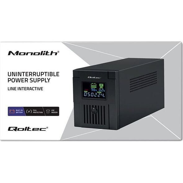 UPS Qoltec Monolith 2000VA USB (53771)