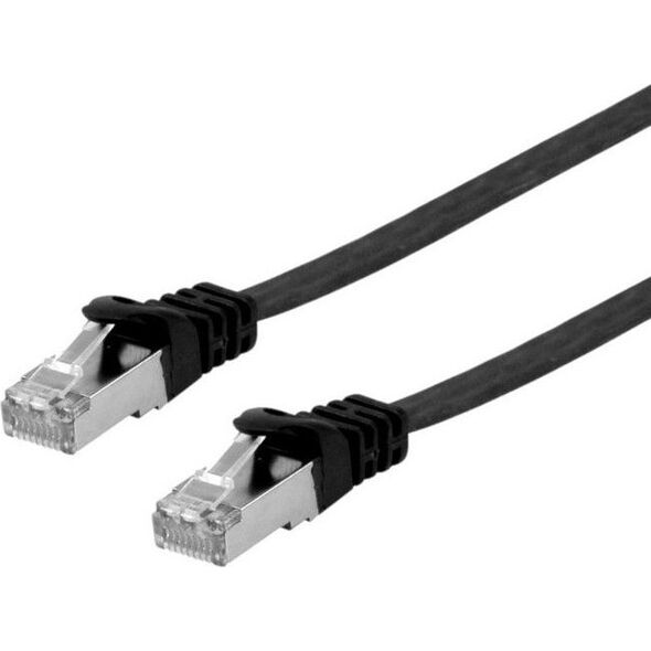 Equip Equip Patchkabel Cat6A  U/FTP 2xRJ45  5.00m schwarzFlachLSZH