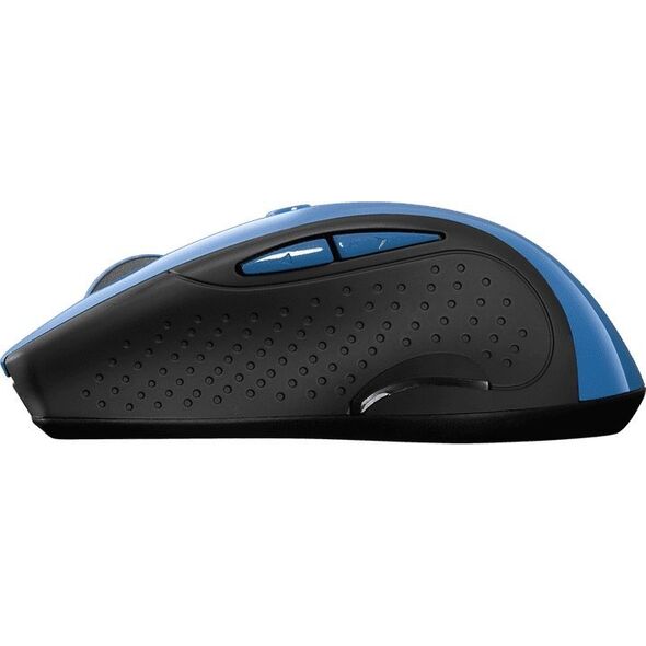 Mysz Canyon CANYON Mysz MW-01, Blue Led Sensor, 6 przycisków, bezprzewodowa, Niebiesko-Szara