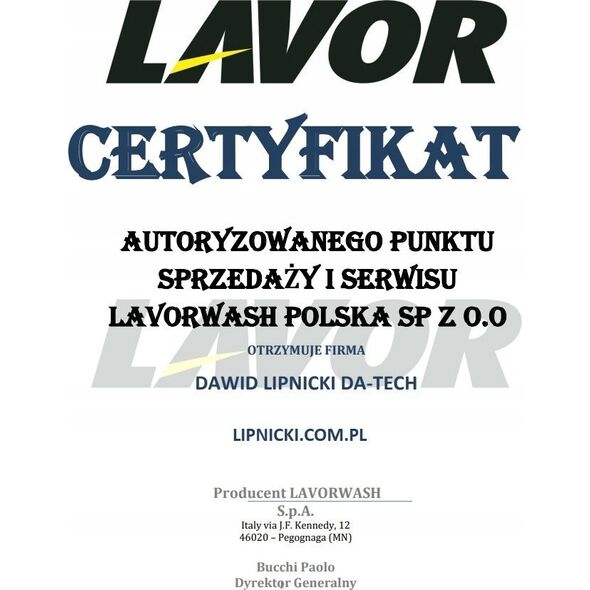 Pralka Sourcing LAVOR RIO-R 1208 PRO WASHER WITH WATER HEATING