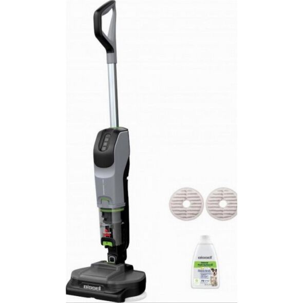 Odkurzacz pionowy Bissell Bissell | Hard Surface Cleaner | SpinWave®+ Vac PET Select | Cordless operating | Handstick | Washing function | 25.9 V | Operating time (max) 70 min | Pilkas/Juodas/Lime | Garantija 24 mėn.
