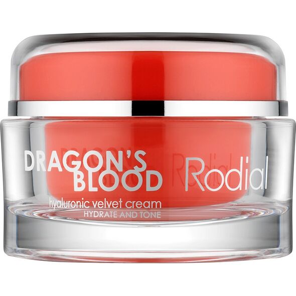 Rodial Dragon's Blood Hyaluronic Velvet Nawilżająco-tonizujący krem do twarzy 50ml