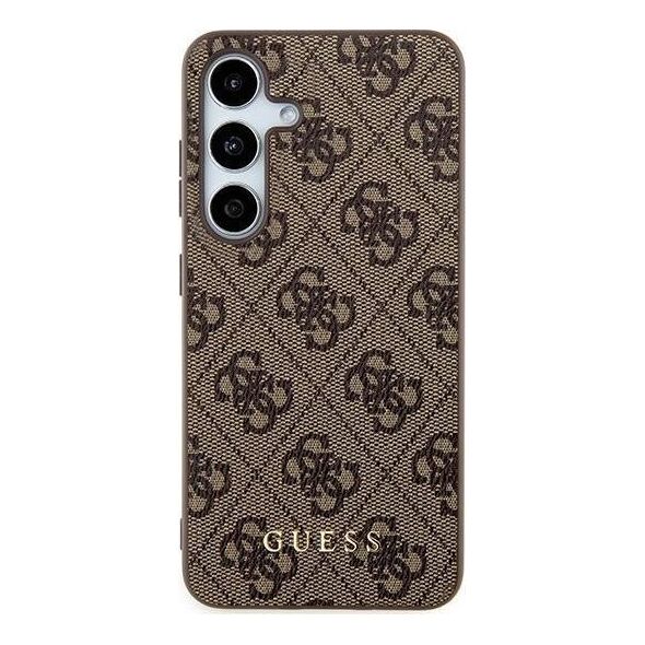 Guess Guess GUOHCSA55G4GFBR A55 A556 brązowy/brwon hardcase 4G Metal Gold Logo