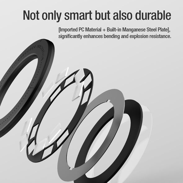 NILLKIN SNAPLINK ULTRA & SNAPHOLD ULTRA ΜΑΓΝΗΤΙΚΟ ΑΥΤΟΚΟΛΛΗΤΟ (για Tablet), ΜΑΥΡΟ