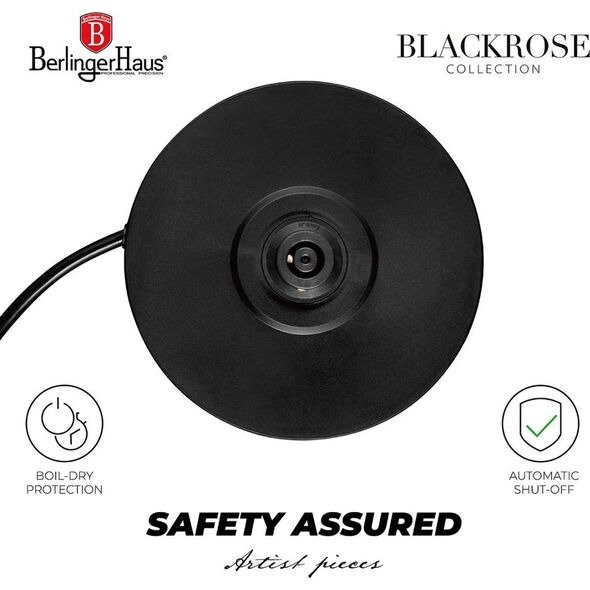 CZAJNIK ELEKTRYCZNY 1,7L BERLINGER HAUS BH-9477 BLACK ROSE