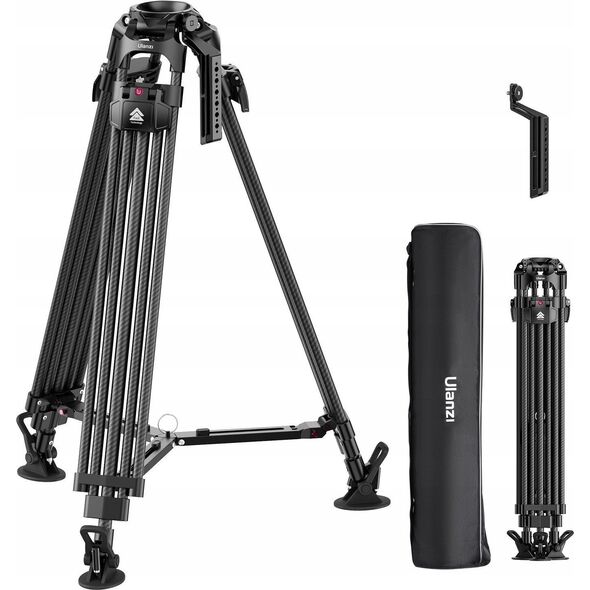 Profesjonalny STATYW do Filmowania VIDEO 25kg 149.5cm BOWL 75mm / Ulanzi / T047