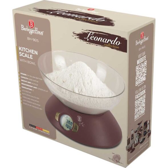 WAGA KUCHENNA Z MISĄ BERLINGER HAUS BH-9615 LEONARDO