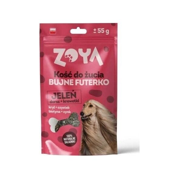 ZOYA Kość - Bujne Futerko - Przysmak dla psów - 1szt