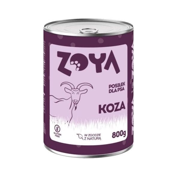 ZOYA Koza  puszka - Karma mokra dla psów - 800g