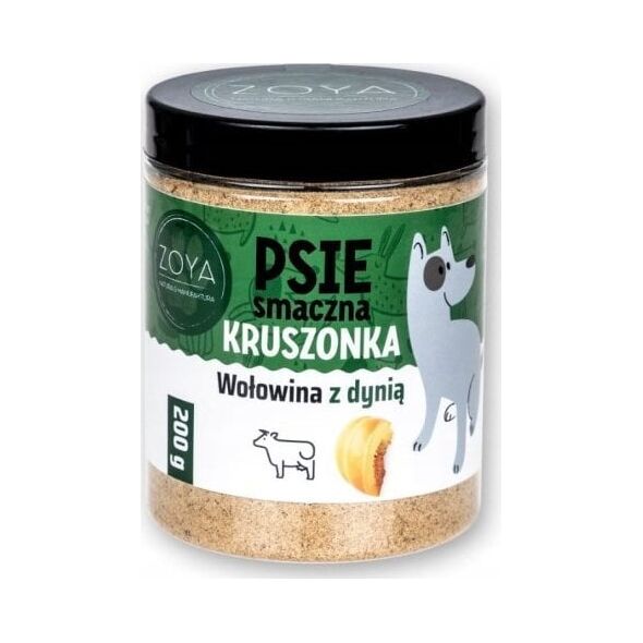 ZOYA Kruszonka Wołowina - Przysmak dla psów - 200g