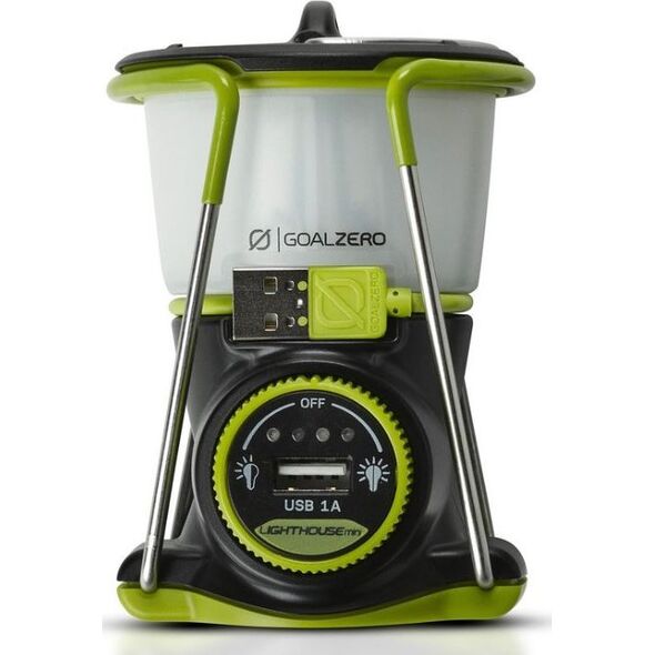 Goal Zero Goal Zero GoalZero Laterne Lighthouse Mini 210 CORE, 3200 mAh, Lithium-Ion (Li-Ion), 3.63 V, 5 W, Black, Lime