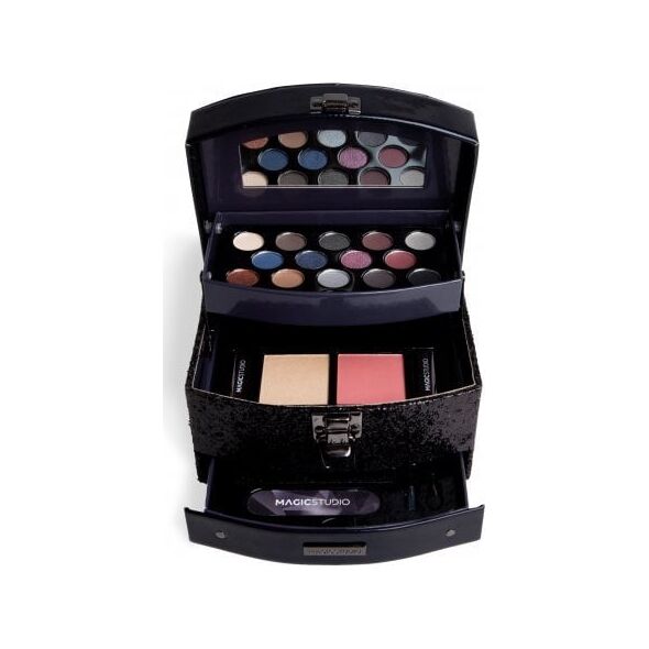 Magic Studio Makiažo priemonių rinkinys Magic Studio Black Crystals Small Case