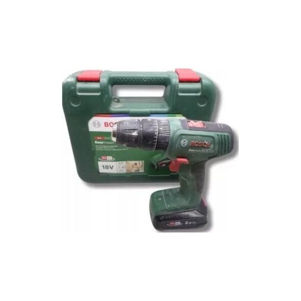 Wiertarko-wkrętarka Bosch Bosch cordless impact drill EasyImpact 18V-38 (green/black, Li-ion battery 2.0Ah, case, POWER FOR ALL ALLIANCE)