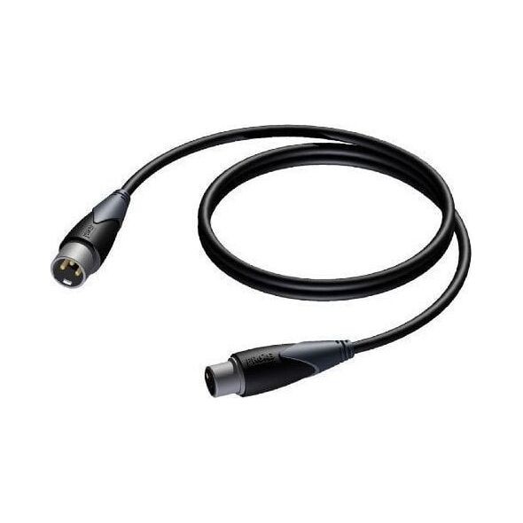 Καλώδιο PROCAB CLD953/3, DMX AES/ EBU XLR (M) σε XLR (F) (3m)