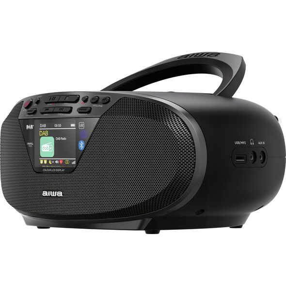 Boombox AIWA BBTU-500 DAB+/FM RDS/CD/USB/BT μαύρο