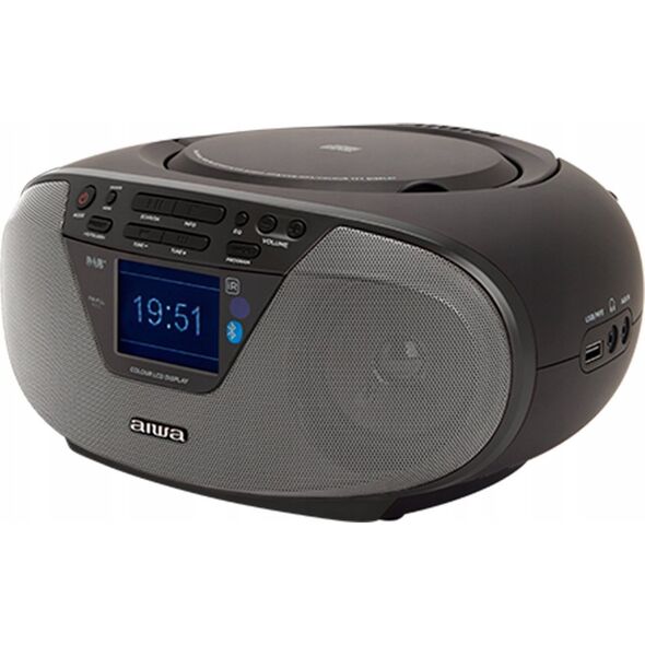 Boombox AIWA BBTU-500 DAB+/FM RDS/CD/USB/BT μαύρο