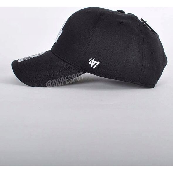 47 Brand MLB Los Angeles Dodgers Jr Καπέλο B-RAC12CTP-BKA-KID Μαύρο One size
