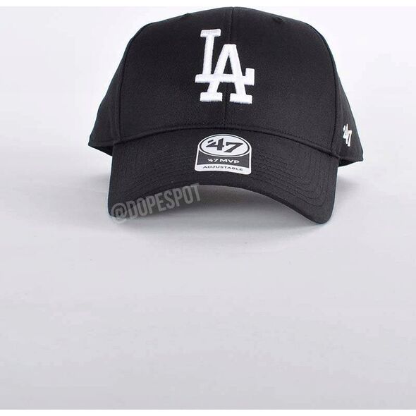 47 Brand MLB Los Angeles Dodgers Jr Καπέλο B-RAC12CTP-BKA-KID Μαύρο One size