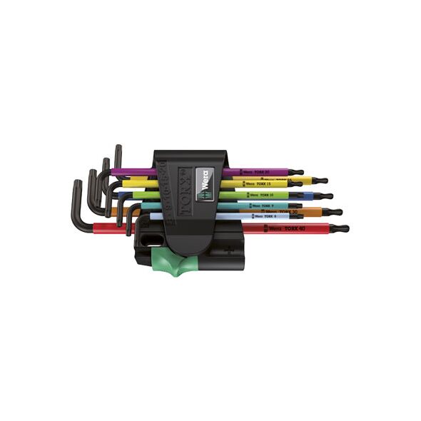 Wera Zestaw kluczy trzpieniowych torx typ L T8-T40 9szt. (05073599001)