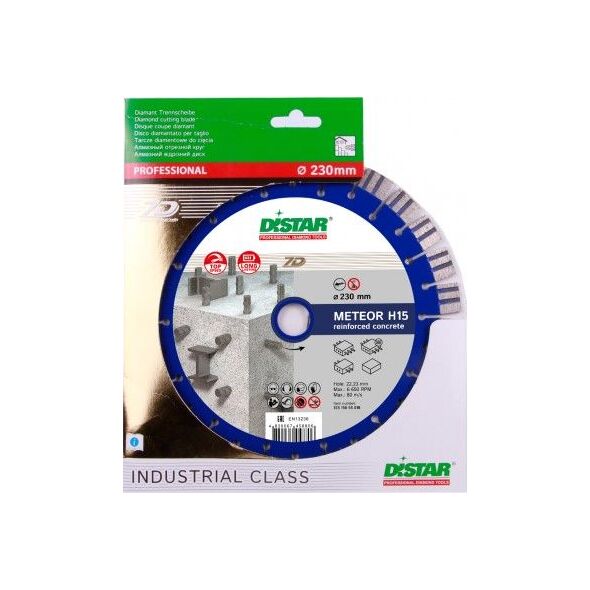 Di-Star TARCZA DIAMENTOWA 1A1RSS/C3-W 230x2,6/1,6x15x22,23-28 Meteor H15