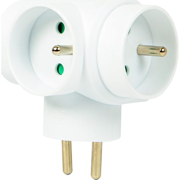 Kabel zasilający Blow 98-605# Rozgałęźnik r-31 pr 3gniazda z uziemieniem
