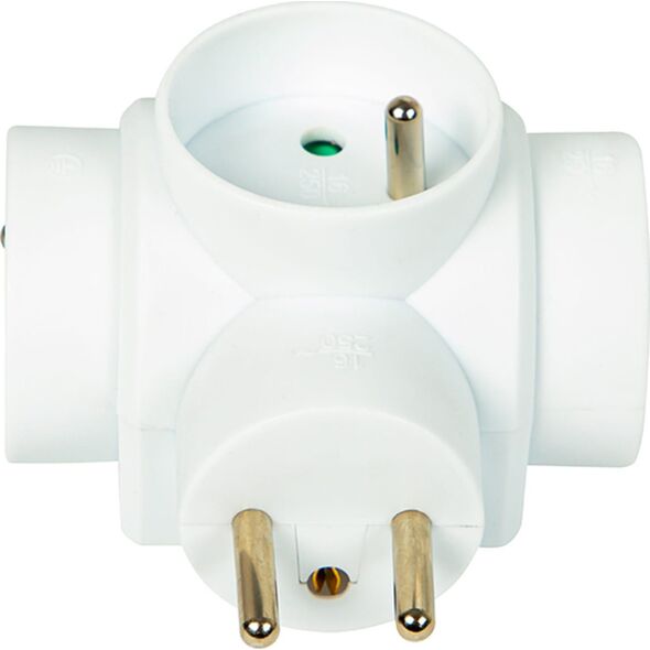 Kabel zasilający Blow 98-605# Rozgałęźnik r-31 pr 3gniazda z uziemieniem