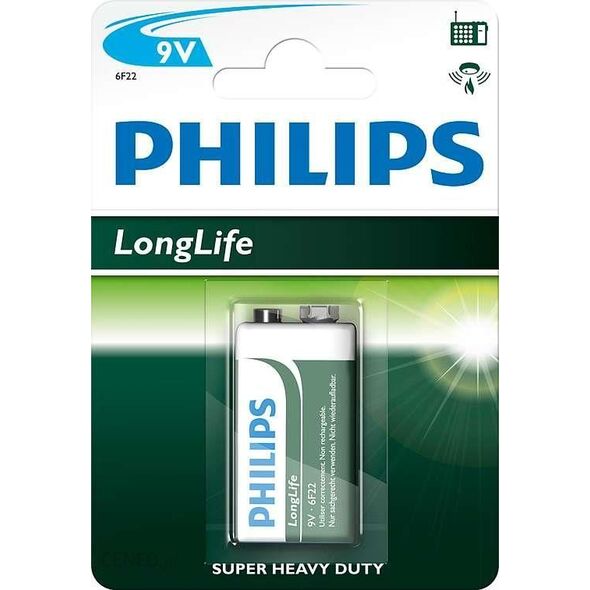 Philips Bateria LongLife 9V Block 1 szt.