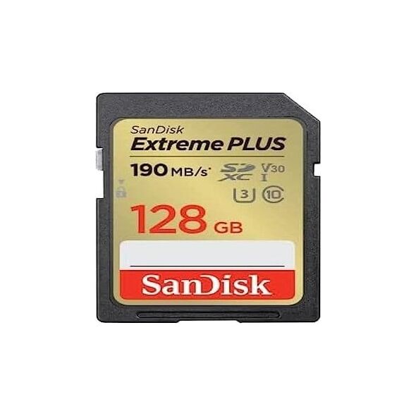 Karta SanDisk Extreme Plus SDXC 128 GB Class 10 UHS-I/U3 V30 (SDSDXWA-128G-GNCIN)