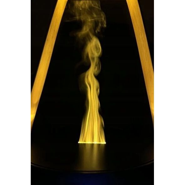 Nawilżacz Powietrza Dyfuzyjny Aromaterapia Dyfuzor Ogień Płomień Eleeels S5