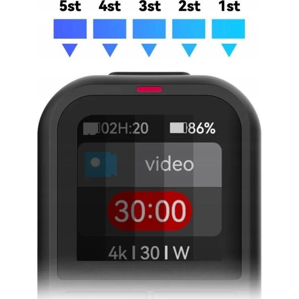 Pilot Bezprzewodowy Bt Do Gopro Hero 13 12 11 10 9 8 Black Max Telesin Ip54 / S5-rmt-01-tgp / T13