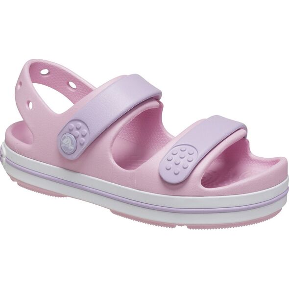 Crocs Sandały dla dzieci Crocs Crocband Cruiser różowe 209423 84I 28-29