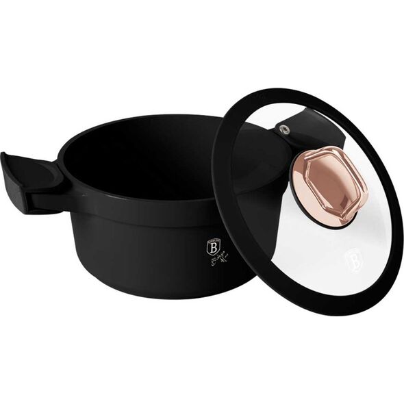 GARNEK TYTANOWY 20cm BERLINGER HAUS BH-1456 BLACK ROSE