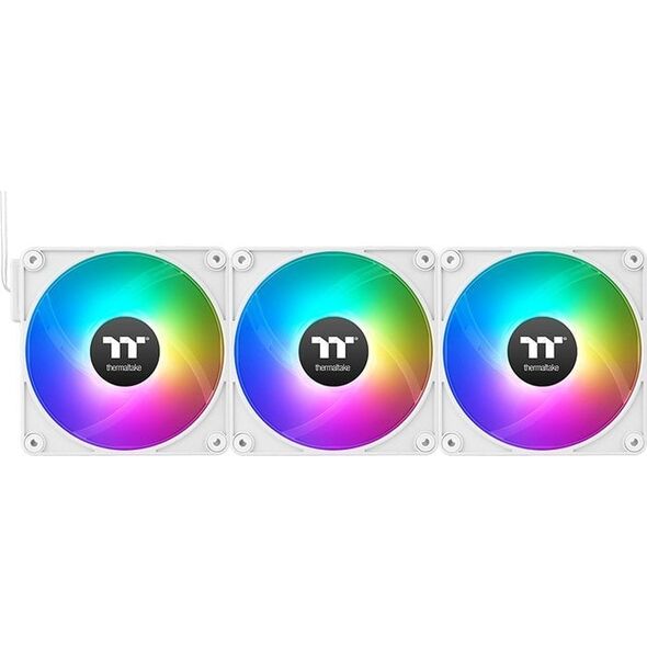 Wentylator Thermaltake CT140 EX Reverse ARGB Sync 3-pack biały (CL-F195-PL14SW-A)