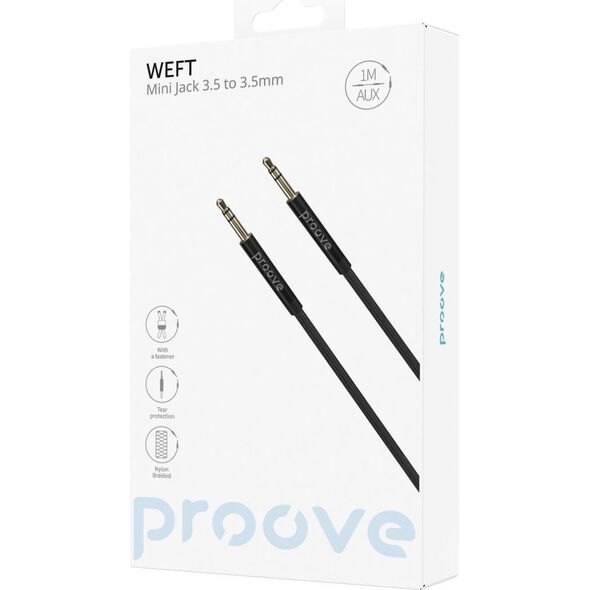 Kabel 1m Adapter AUX Audio 2x Mini Jack 3.5mm do Telefonu Smartfona PROOVE / ACWF00005801