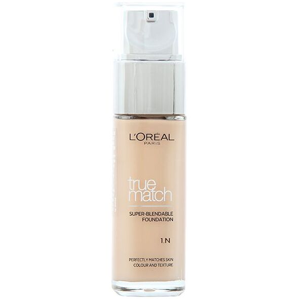 L’Oreal Paris True Match Super Blendable Foundation N1 Ivory 30ml