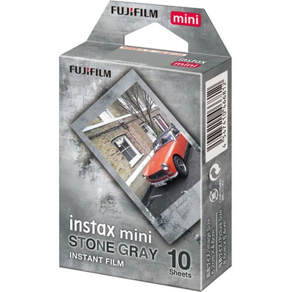 Fujifilm Color Instax Mini Instant Φιλμ (10 Exposures) Stone Grey (16754043) (FJM16754043) έως 12 άτοκες Δόσεις