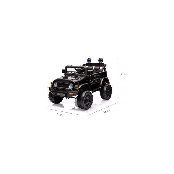 Milly Mally Milly Mally Pojazd na akumulator Toyota FJ Cruiser Black