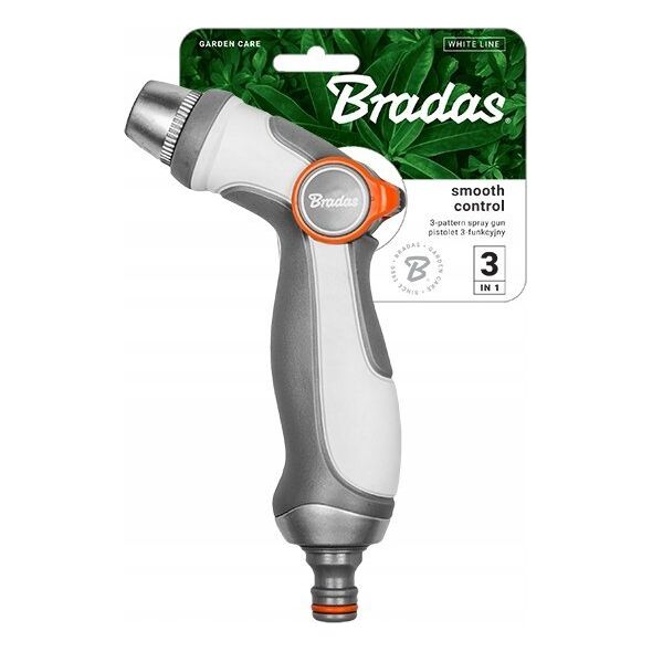 Πιστόλι ρυθμιζόμενο SMOOTH CONTROL μεταλλικό Bradas WHITE LINE
